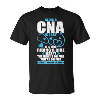 Cna Work Certified Nursing Assistant T-Shirt | Mazezy