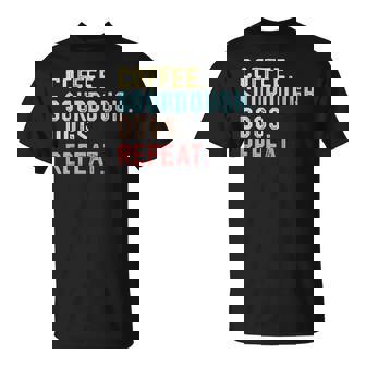 Coffee Dogs Sourdough Bread Baking Sourdough Coffee T-Shirt - Monsterry