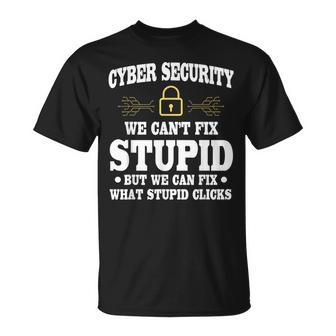 Cyber Security Saying Cybersecurity Analyst Humor T-Shirt - Thegiftio UK