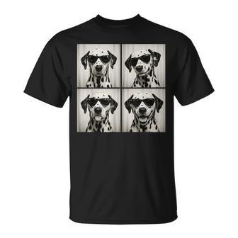 Dalmatian Dog Lover Cute Dalmatian Photo Booth T-Shirt - Thegiftio UK