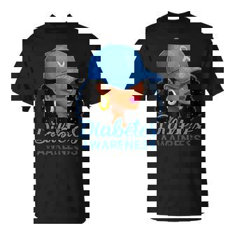 Diabetes Awareness Month Black Women T-Shirt | Mazezy