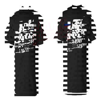 Election President Jack Burton T-Shirt | Mazezy