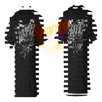 Haunted By 6 7 Drip Halloween Costume For Women T-Shirt - Monsterry