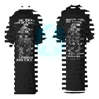 Human By Chance Alpha By Choice Sarcastic Meme T-Shirt | Seseable UK