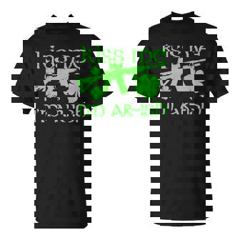 Kiss Me I'm Ar-Ish Irish St Patrick's Day T-Shirt - Thegiftio