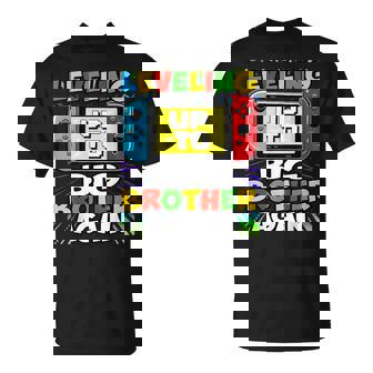 Leveling Up To Big Brother Again Big Bro Gaming T-Shirt | Mazezy