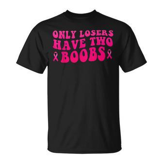 Mastectomy Breast Cancer Awareness T-Shirt - Thegiftio