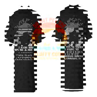 Do Not Pet The Fluffy Cows Badlands National Park T-Shirt | Mazezy