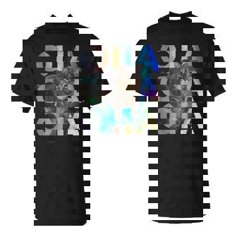 Oiia Oiia Spinning Cat Meme Brainrot Ethel Space T-Shirt - Monsterry