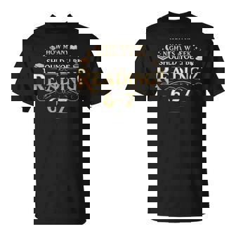 Reading 6–7 Teacher Librarian English Book Lover Quote T-Shirt | Seseable FR