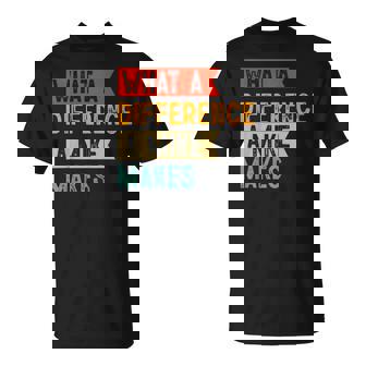 Retro Mike What A Difference A Mike Makes T-Shirt | Mazezy