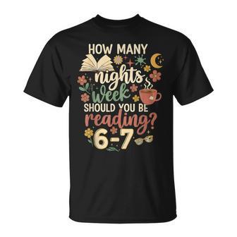 Six Seven 6 7 Meme Teacher Reading 6-7 Teacher T-Shirt - Thegiftio UK