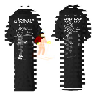 Slope Dude Algebra Geometry Middle School Math Teacher T-Shirt | Seseable CA