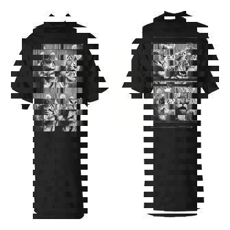 Tiger Sunglasses T-Shirt - Monsterry