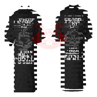 Fútbol Americano Laida Es Un Juego Corto American Football Camiseta unisex - Regaloses