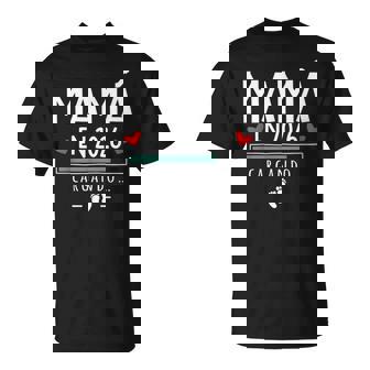 Futura Mamá En 2026 Anuncio Embarazo Familiaorpresa Camiseta unisex - Regaloses