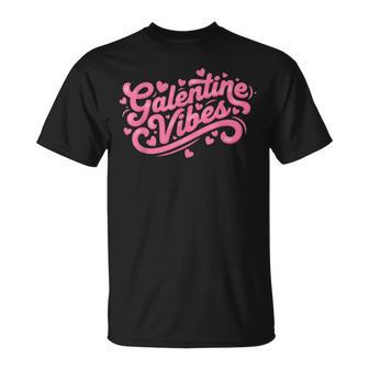 Galentines Vibes Happy Galentine's Day Girls T-Shirt - Thegiftio UK