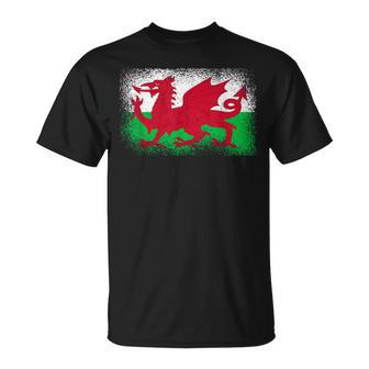 Gales Bandera Gales Camiseta unisex - Regaloses