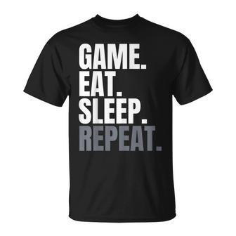 Game Eatleep Repeat Para Hombres Jugadores De Juego Camiseta unisex - Regaloses