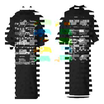 Garbage Truck Recycling Day Trash Waste Separation Trucks T-Shirt | Mazezy