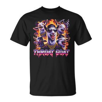 Garganta Cabra Divertido Ofensivo Humor Adulto Bootleg Y2k Meme Camiseta unisex - Regaloses