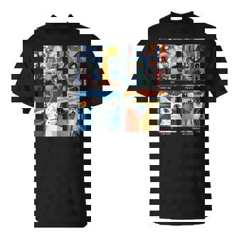 Gatos Artísticos Regalo Estético Para La Historia Del Arte Y Los Amantes De Los Gatos Camiseta unisex - Regaloses