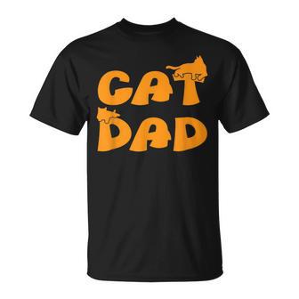 Gatto Papà Divertente Festa Del Papà Gatto Gatto Papà Amanti Gatto Maglietta - Novitaregali