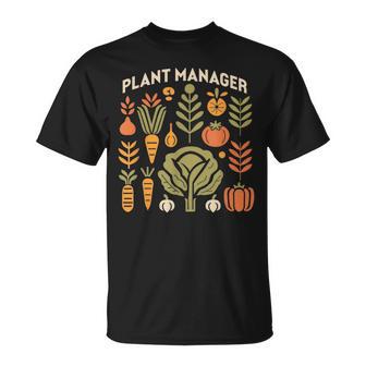 Gerente De Planta Huerto Divertido Camiseta unisex - Regaloses