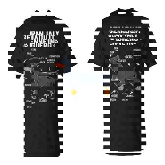 German Engineering Dachshund Lover Doxie Dog T-Shirt | Seseable FR