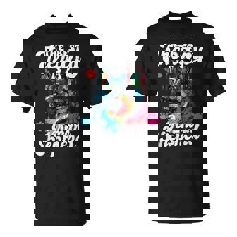 German Shepherd Pop Art & Splash Art German Shepherd T-Shirt | Mazezy