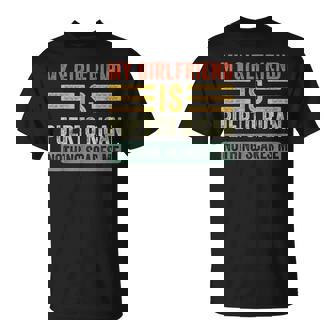 My Girlfriend Is Puerto Rican Nothing Scares Boyfriend T-Shirt - Thegiftio