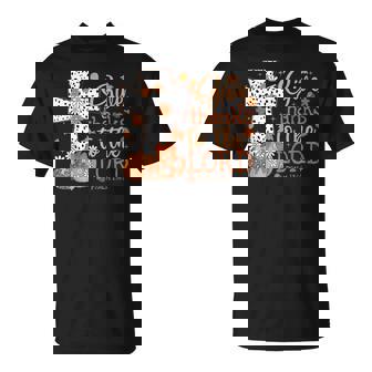 Give Thanks To The Lord Jesus Thanksgiving Autumn Christian T-Shirt | Mazezy