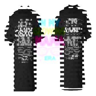 In My Glowing Mama Era Groovy Colorful Bright T-Shirt | Seseable UK