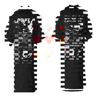 God Says I Am Nurse Strong Protected Religious Nurse Nursing T-Shirt - Monsterry