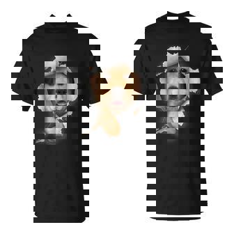 Golden Retrieve Breakout 3D Dog Lover Graphic T-Shirt - Thegiftio