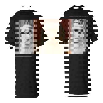 Goofy Ahh Cat Meme Dank Cursed Weirdcore Cat Meme T-Shirt | Seseable CA