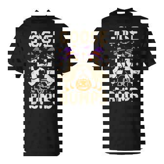 Goose Bumps Goosebumps Halloween Silly Meme Fist Bump T-Shirt | Mazezy