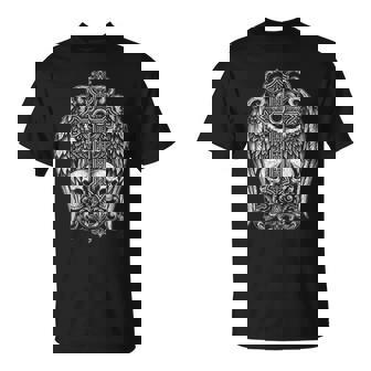 Gothic Cross Skull Wings Grunge Y2K Punk Rock Tattoo T-Shirt | Mazezy