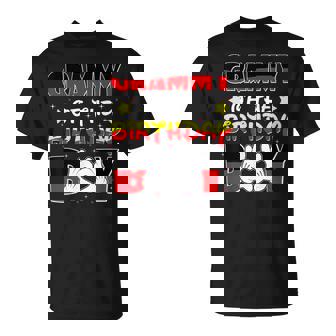 Grammy Of The Birthday Boy Matching Grandma Grandson T-Shirt | Seseable FR