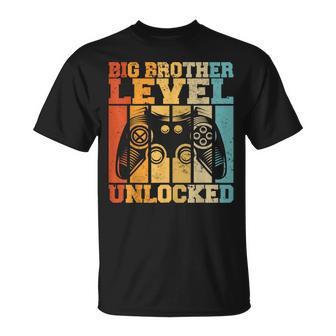 Gran Hermano Nivel Desbloqueado Bebé Anuncio Gaming Gamer Camiseta unisex - Regaloses
