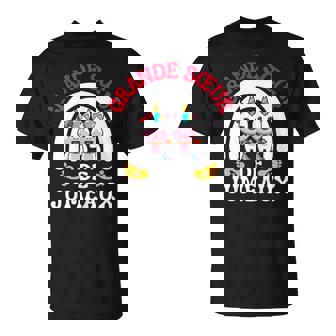 Grandeœur De Jumeaux Licornes Annonce Grossesse T-Shirt - Cadeauxyz