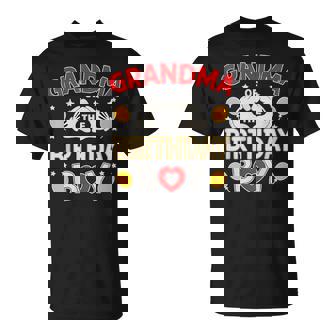 Grandma Of The Birthday Boy Family Party Decor Grandson T-Shirt | Seseable CA