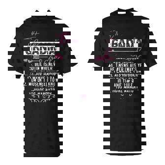 The Grandma Code Granny Grandparent Grandmother T-Shirt - Monsterry