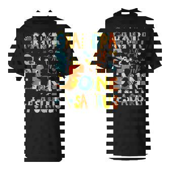 Grandpa Of The One-A-Saurus 1St Birthday Dinosaur Party T-Shirt | Mazezy