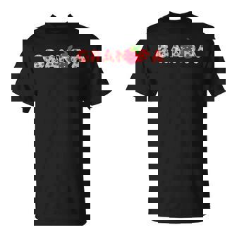 Grandpa Strawberry First Birthday Party Strawberry Birthday T-Shirt - Monsterry