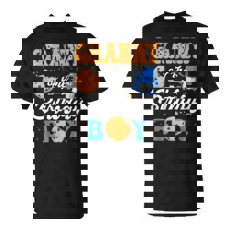 Granny Of The Birthday Boy Milk And Cookies 1St Birthday T-Shirt | Mazezy