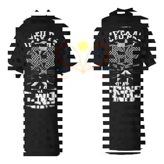 Graphique Original Je Peux Pas J'ai Tennis T-Shirt - Cadeauxyz