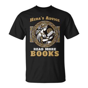 Greek Mythology Hera Deity Goddess Adult Black Small Short Sleeve Cotton Blend Classic Fit Humorous Bookish T-Shirt - Thegiftio