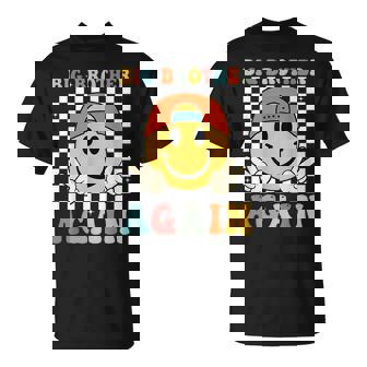 Groovy Big Brother Again Big Brother Announcement For Boys T-Shirt - Monsterry