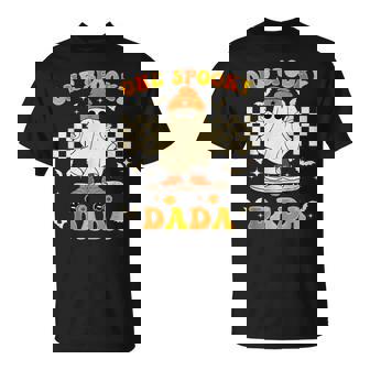 Groovy Boo One Spooky Dada First Halloween Birthday Boy T-Shirt | Seseable CA